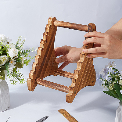 Wood Sword Display Riser Stands ODIS-WH0030-249-1