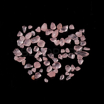 Natural Rose Quartz Chip Beads X-G-M364-02A-1