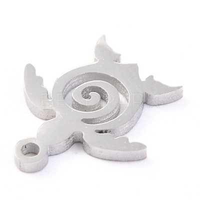 Non-Tarnish 304 Stainless Steel Charms STAS-O142-21P-1