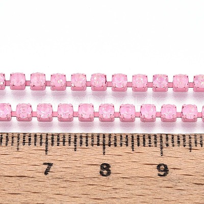Iron Rhinestone Cup Chains CH-T006-05A-09-1