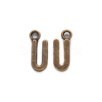 Tibetan Style Alloy Pendants TIBE-S108-108U-AB-NR-1