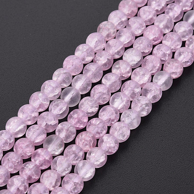 Crackle Glass Beads Strands GLAA-S192-D-006D-1