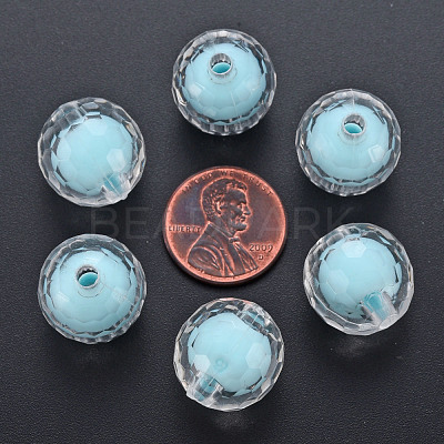 Transparent Acrylic Beads TACR-S152-14A-A07-1