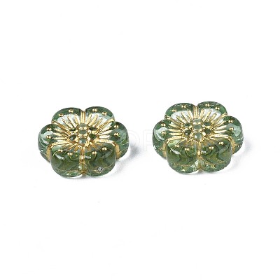 Plating Acrylic Beads PACR-N008-013C-1