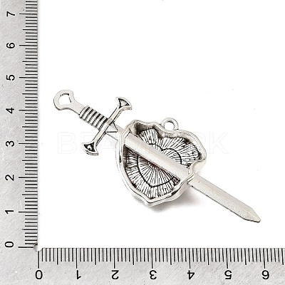 Alloy Enamel Big Pendants AL-CBA5334-02AS-02-1