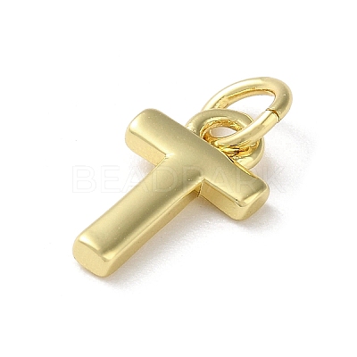 Rack Plating Brass Charms KK-P245-06G-T-1