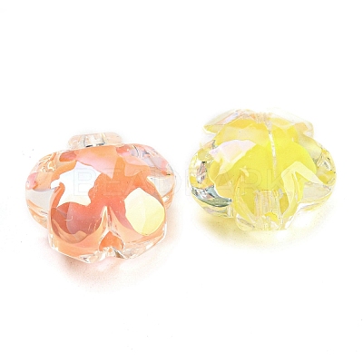 Transparent Acrylic Beads OACR-P023-08-1