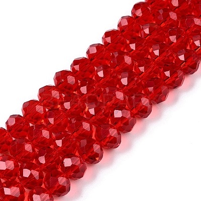 Glass Beads Strands EGLA-A044-T8mm-D01-1