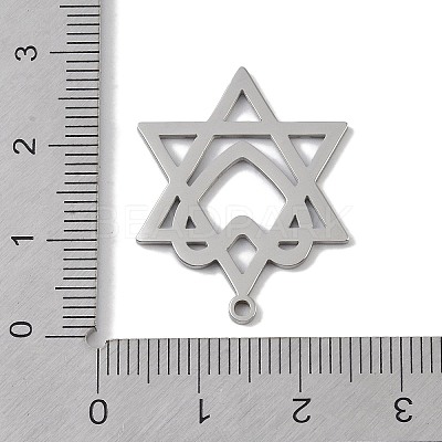Non-Tarnish 304 Stainless Steel Pendants STAS-B062-19P-1