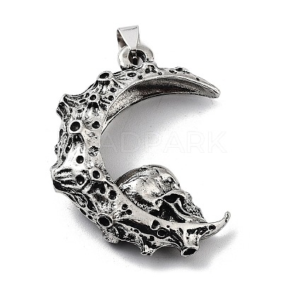 Tibetan Style Alloy Pendants TIBE-L012-040AS-12-1
