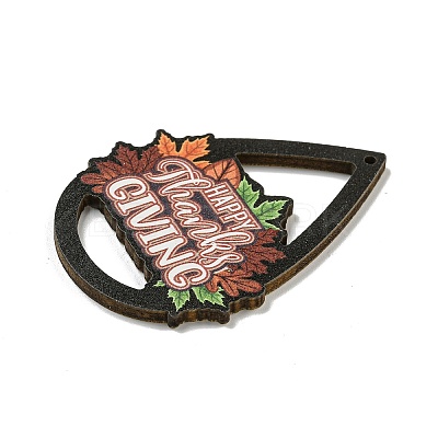 Wood Pendants WOOD-M012-01A-1