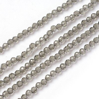 Transparent Glass Beads Strands GLAA-F094-A05-1