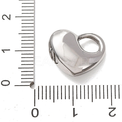 Non-Tarnish Openable 316L Surgical Stainless Steel Memorial Urn Ashes Pendants BOTT-PW0002-012A-P-1