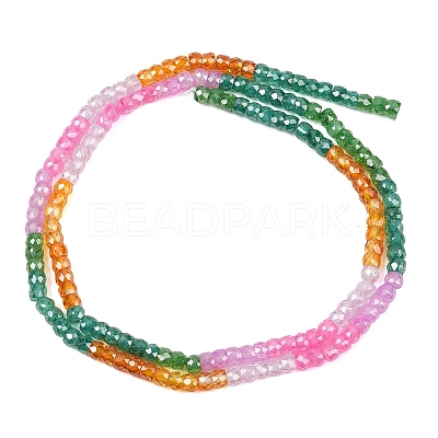 Cubic Zirconia Beads Strands ZIRC-P125-2x3mm-19-1