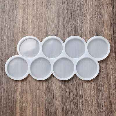 Flat Round DIY Silicone Molds X1-DIY-A053-17B-1