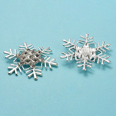 Alloy Rhinestone Cabochons PALLOY-K015-01S-1