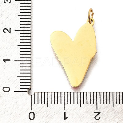 Pride 304 Stainless Steel Enamel Pendants STAS-B079-01G-04-1