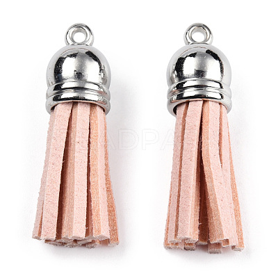 Faux Suede Tassel Pendant Decorations X-FIND-R095-014P-1