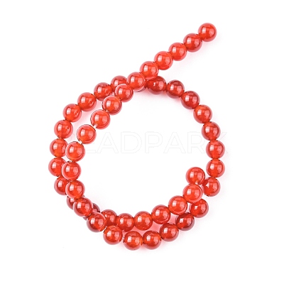 Natural Carnelian Beads Strands X-G-C076-4mm-2A-1