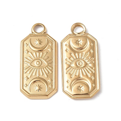 Ion Plating(IP) 304 Stainless Steel Pendants X-STAS-C066-23G-1