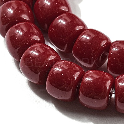 Opaque Glass Beads Strands LS-GLAA-NH0002-B07-1