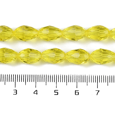 Transparent Glass Beads Strands LS-EGLA-N013-T6mm-D26-1