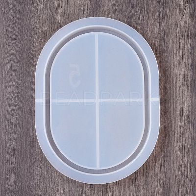 DIY Oval Storage Tray Silicone Molds DIY-B076-02A-1