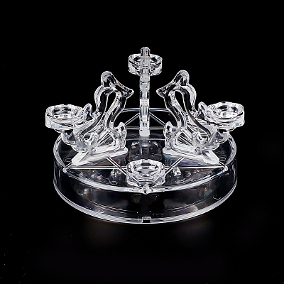 Acrylic Crystal Ball Display Stands ODIS-WH0001-39-1