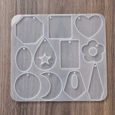 Geometric Earrings Pendants DIY Silicone Mold DIY-Q033-01A-1
