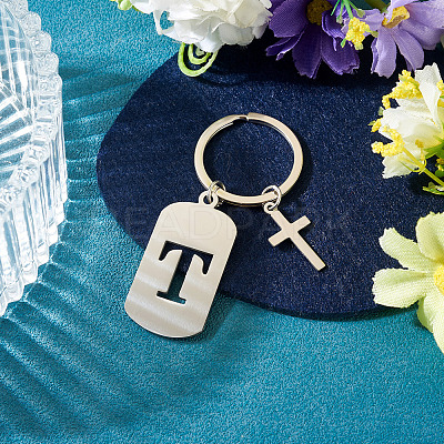 1Pc Stainless Steel Keychains KEYC-TADJ0001-08T-1
