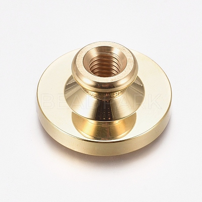 Brass Blank Stamp Head DIY-WH0148-09C-1