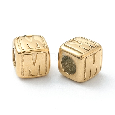 304 Stainless Steel European Beads STAS-H145-01M-G-1