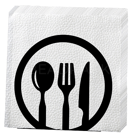 Iron Napkin Holder DJEW-WH0020-003-1