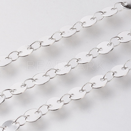 304 Stainless Steel Links Chains CHS-G009-01A-P-1