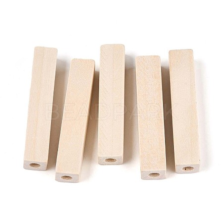 Unfinished Wood Beads X-WOOD-S659-13-LF-1