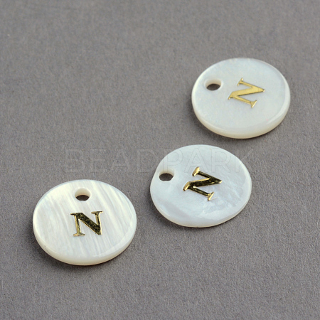 Freshwater Shell Pendants SSHEL-S249-N-1
