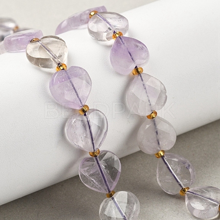 Natural Ametrine Beads Strands G-B044-B20-01-1