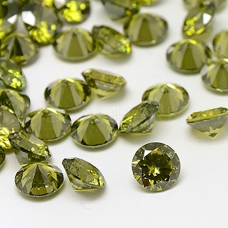 Cubic Zirconia Cabochons ZIRC-M002-5mm-006-1