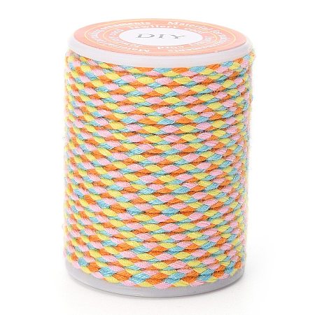 4-Ply Polycotton Cord with Metallic Thread X1-OCOR-Z003-D47-1