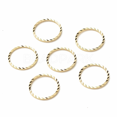 Brass Linking Rings LS-X-KK-F831-018D-G-RS-1