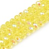 Electroplate Glass Beads Strands EGLA-A044-T8mm-L29-1