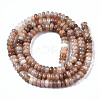 Natural Purple Aventurine Beads Strands G-S366-101-2