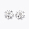 Tibetan Style Alloy Daisy Spacer Beads TIBEB-S039-047S-NR-2