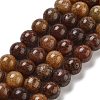 Natural Gemstone Beads Strands G-H045-A01-8MM-2