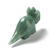 Natural Green Aventurine Carved Healing Rhinoceros Figurines DJEW-P016-01B-4