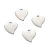 Non-Tarnish 304 Stainless Steel Charms STAS-K218-03P-2