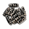 Tibetan Style dZi Beads Strands G-P526-B02-1