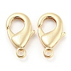 Brass Lobster Claw Clasps KK-Q789-05G-1