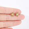 Christmas Snowflake 304 Stainless Steel Stud Earrings FS-WG2939F-02-1