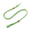 Braided Wax Rope Cord Macrame Pouch Necklace Making NJEW-J007-05-1